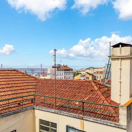 Chiado Charm Sunny 1br With Views With Ac Lisboa