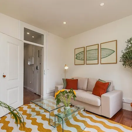 Apartmán Chiado Charm Sunny 1br With Views With Ac Lisboa