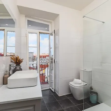 Appartement Chiado Charm Sunny 1br With Views With Ac *